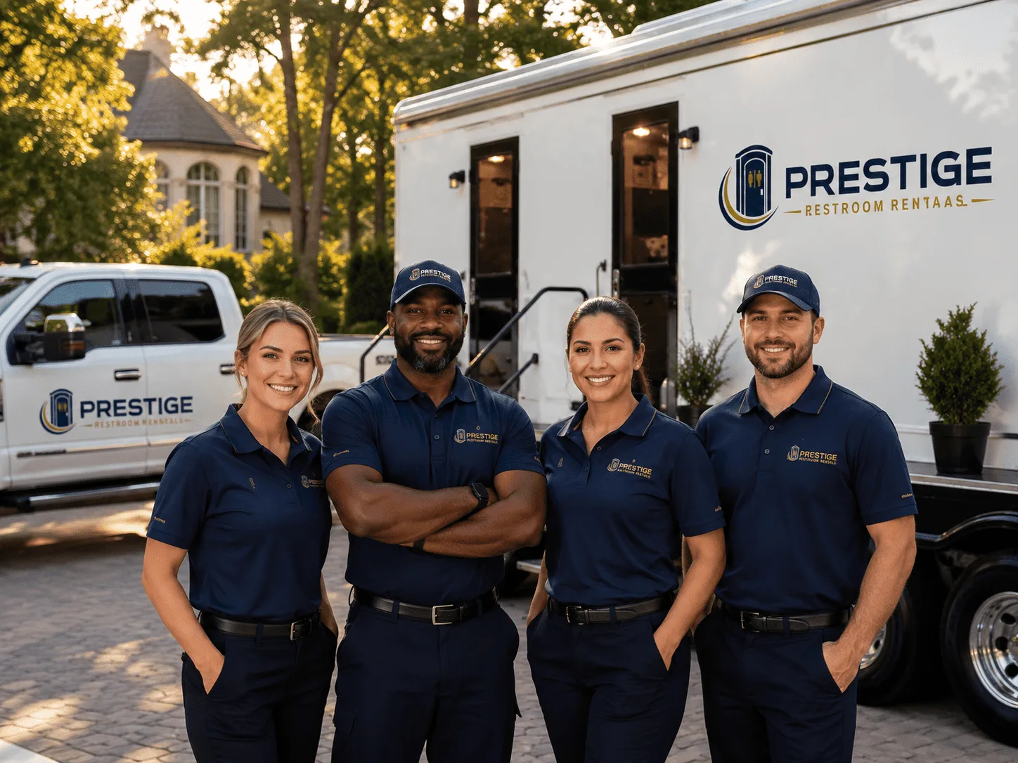 Trusted Luxury Portable Restrooms company in Fischer, TX